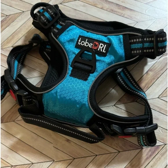 Blue Dog Harness and Leash Set - Picture 6 of 9